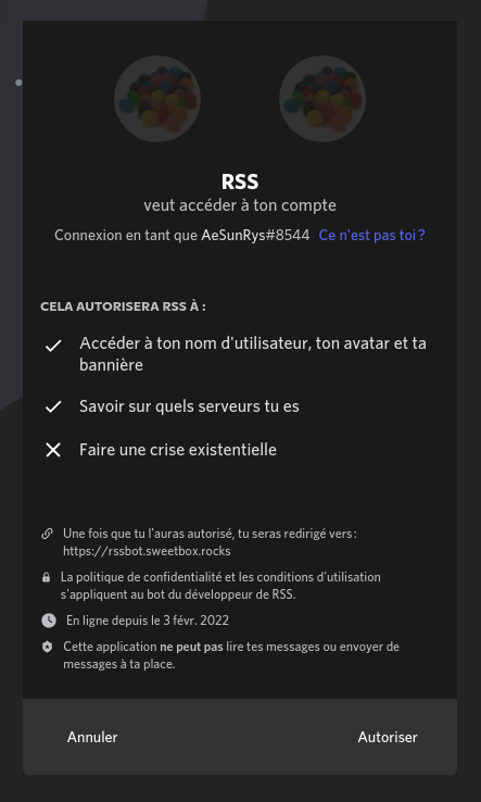 MonitoRSS : héberger son bot Discord de flux RSS