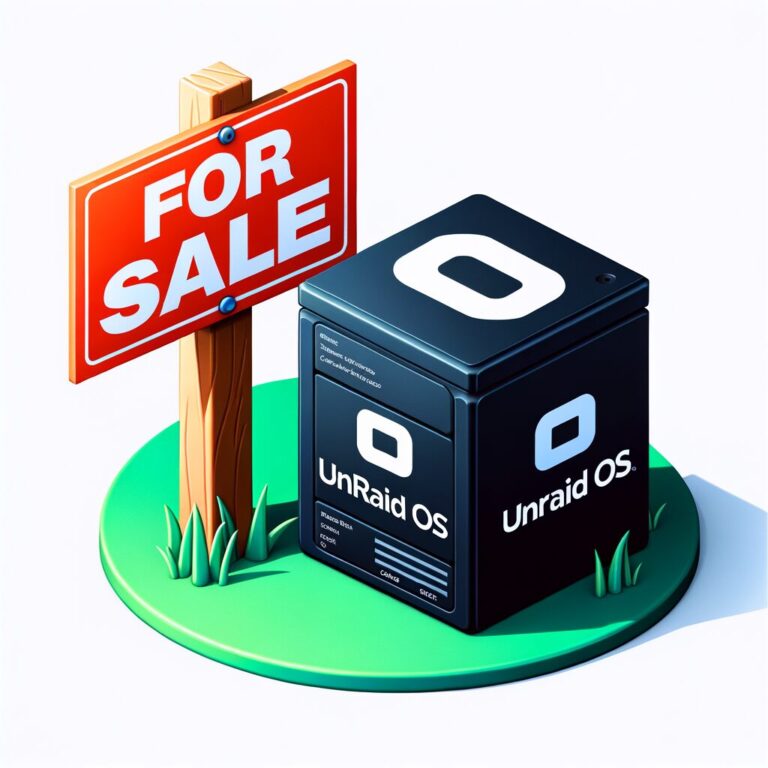 for sell unraid os licence