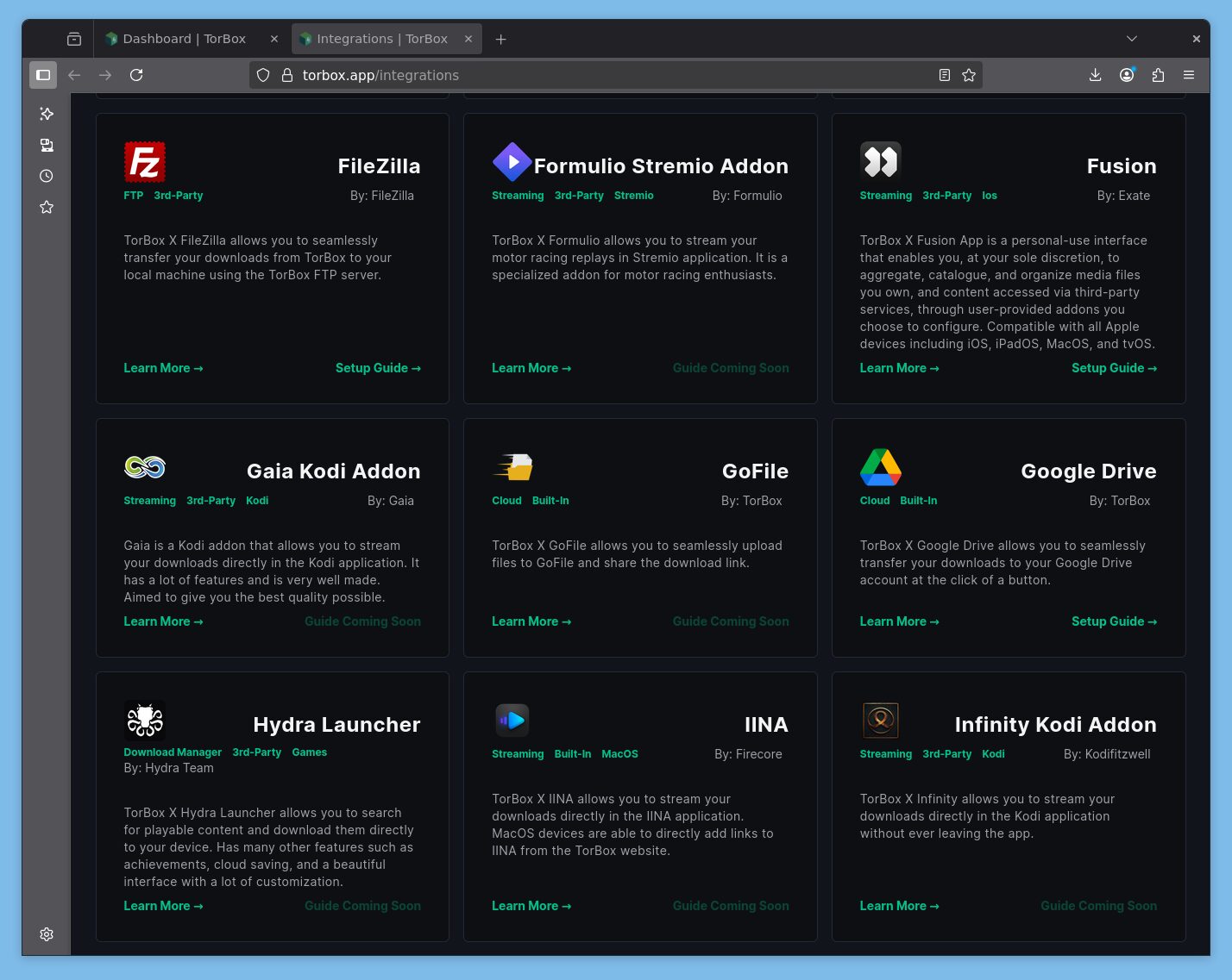 2025 07 06 22 00 41 integrations torbox — mozilla firefox (ubuntu)