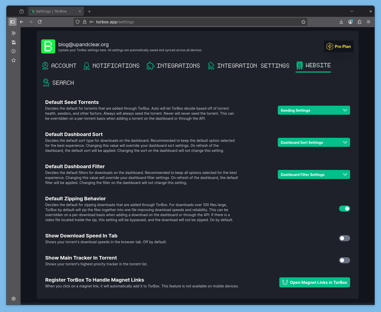 2025 07 06 22 36 40 settings torbox — mozilla firefox (ubuntu)