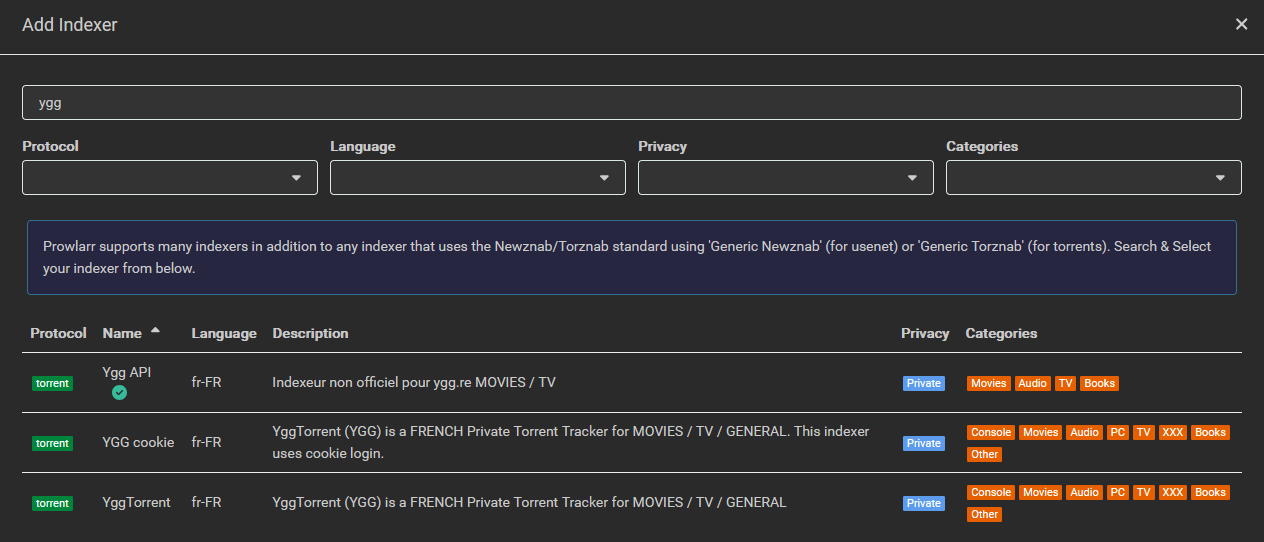 2025 07 12 19 29 47 indexers prowlarr — mozilla firefox