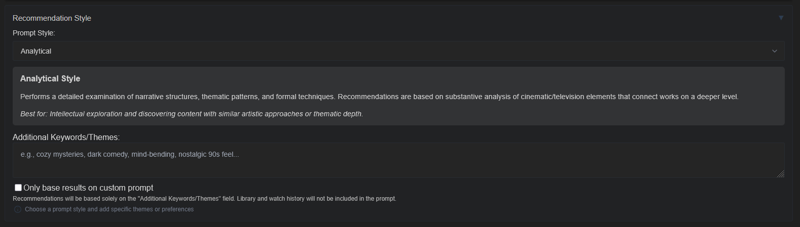 recommendarr8