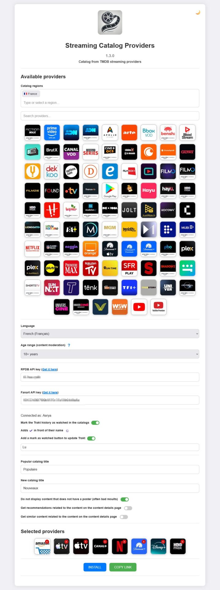 stremio catalog providers1