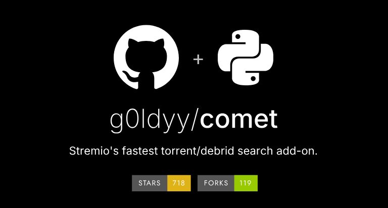 Stremio : addon Comet et réseau de partage de métadonnées CometNet