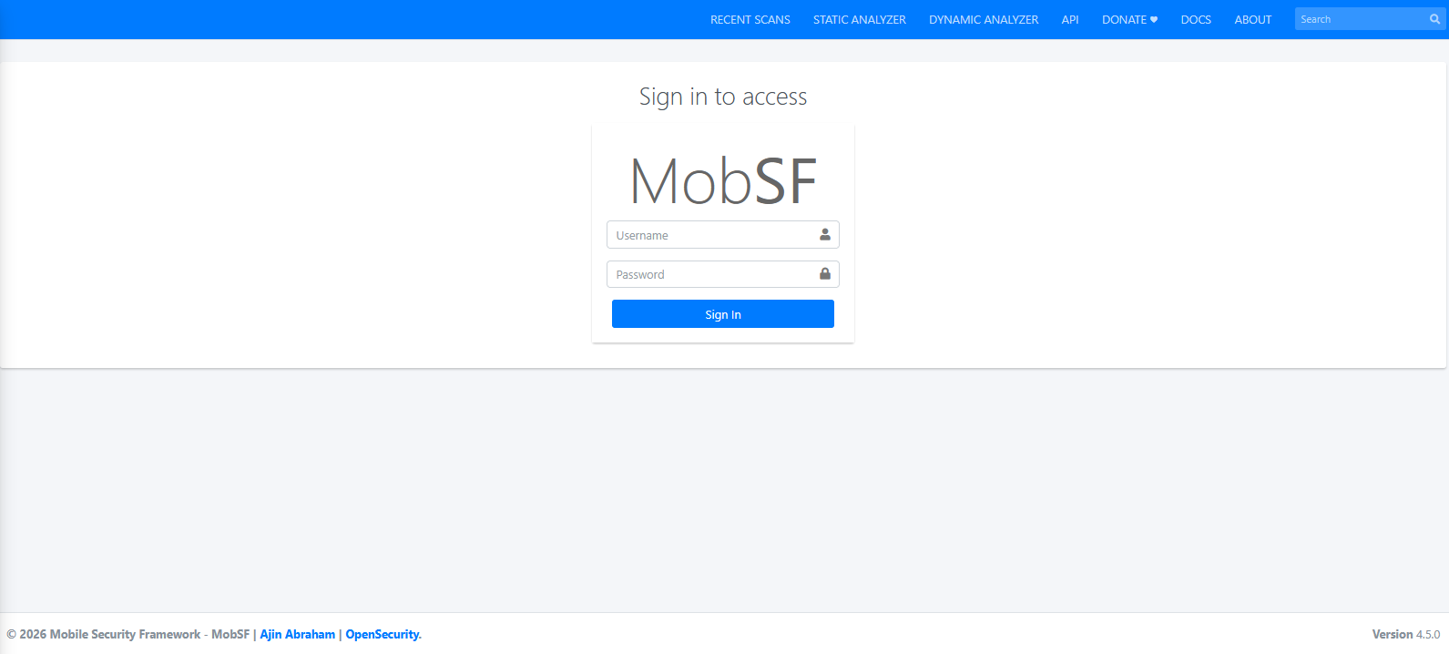 mobsf
