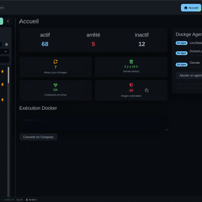 Dockge-Enhanced : quelques mois plus tard, le petit fork a bien grandi !