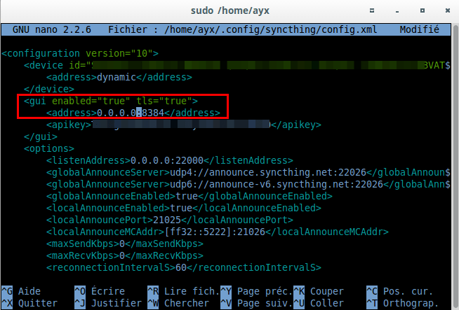 ST config.xml