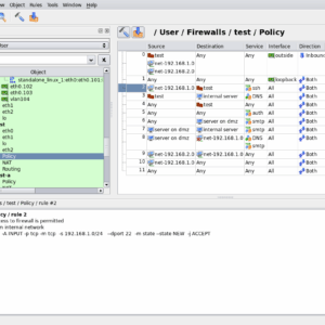FirewallBuilder : créez vos règles IPtables de manière visuelle sous Linux, Windows, OSX