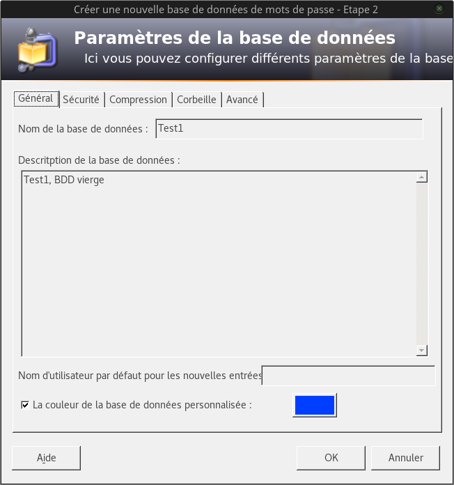 Créer une nouvelle base de données de mots de passe - Etape 2_011