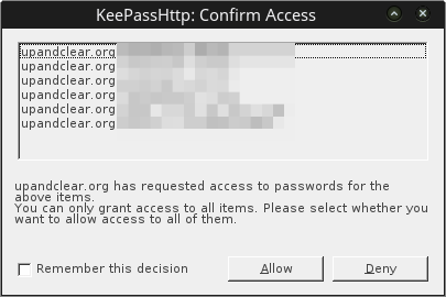 KeePassHttp: Confirm Access_014