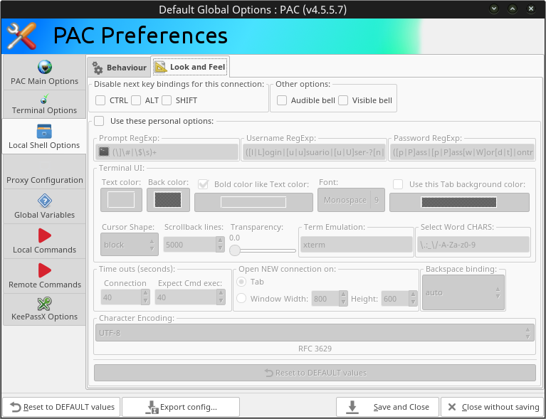 Default Global Options : PAC (v4.5.5.7)_005